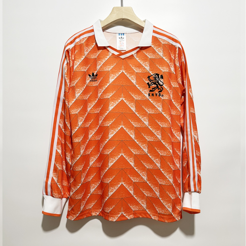 Netherlands 1988 Home Kit (Long Sleeve)