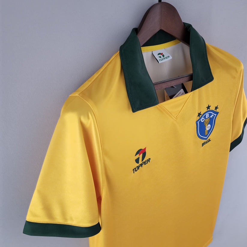 Brazil 1986/88 Home Kit