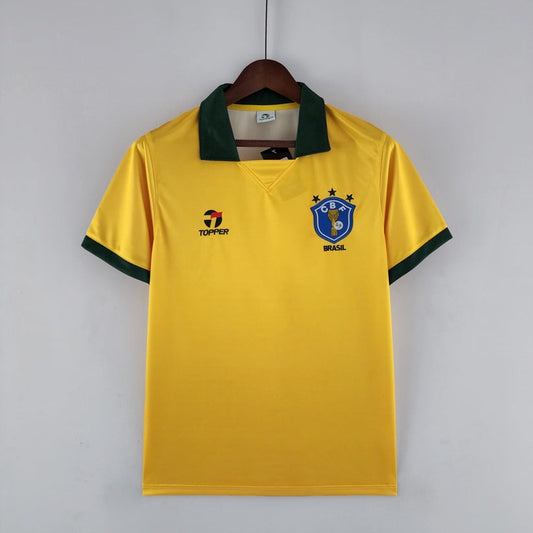 Brazil 1986/88 Home Kit