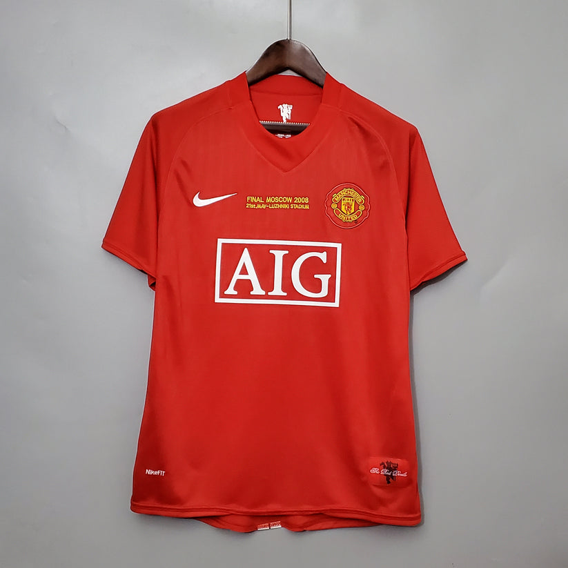 Manchester United 2007/08 Home Kit